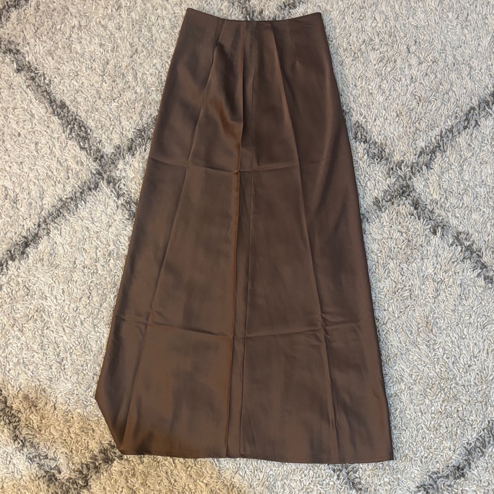 Kittenish Elegant Brown Maxi Skirt
